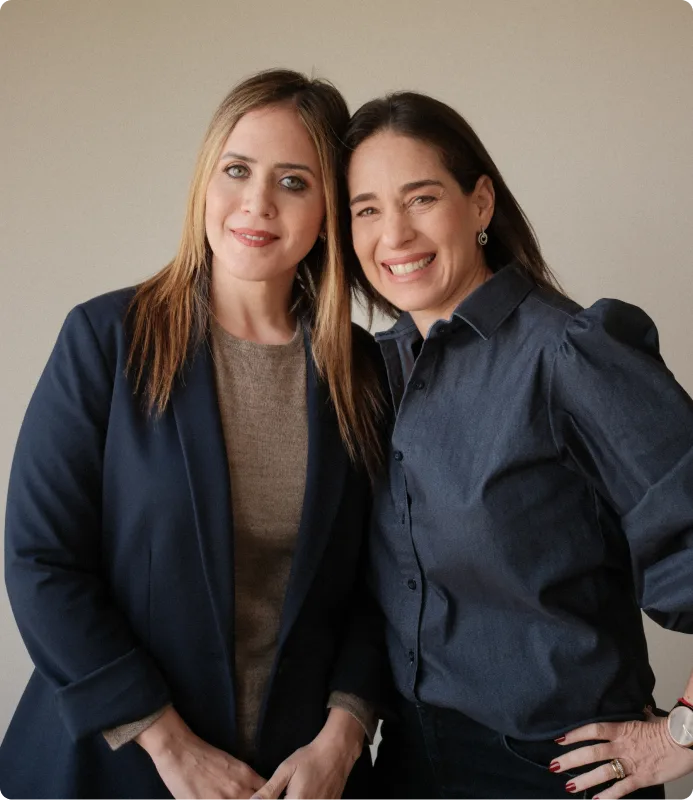 Mariana Morales Girala y Daniela Sichel